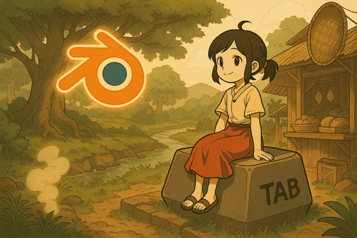 Blender Edit Mode modeling tutorial