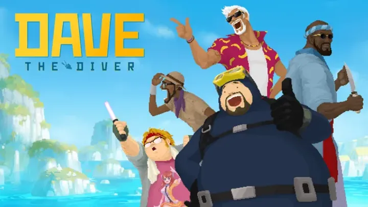 Dave the Diver hybrid visual style analysis
