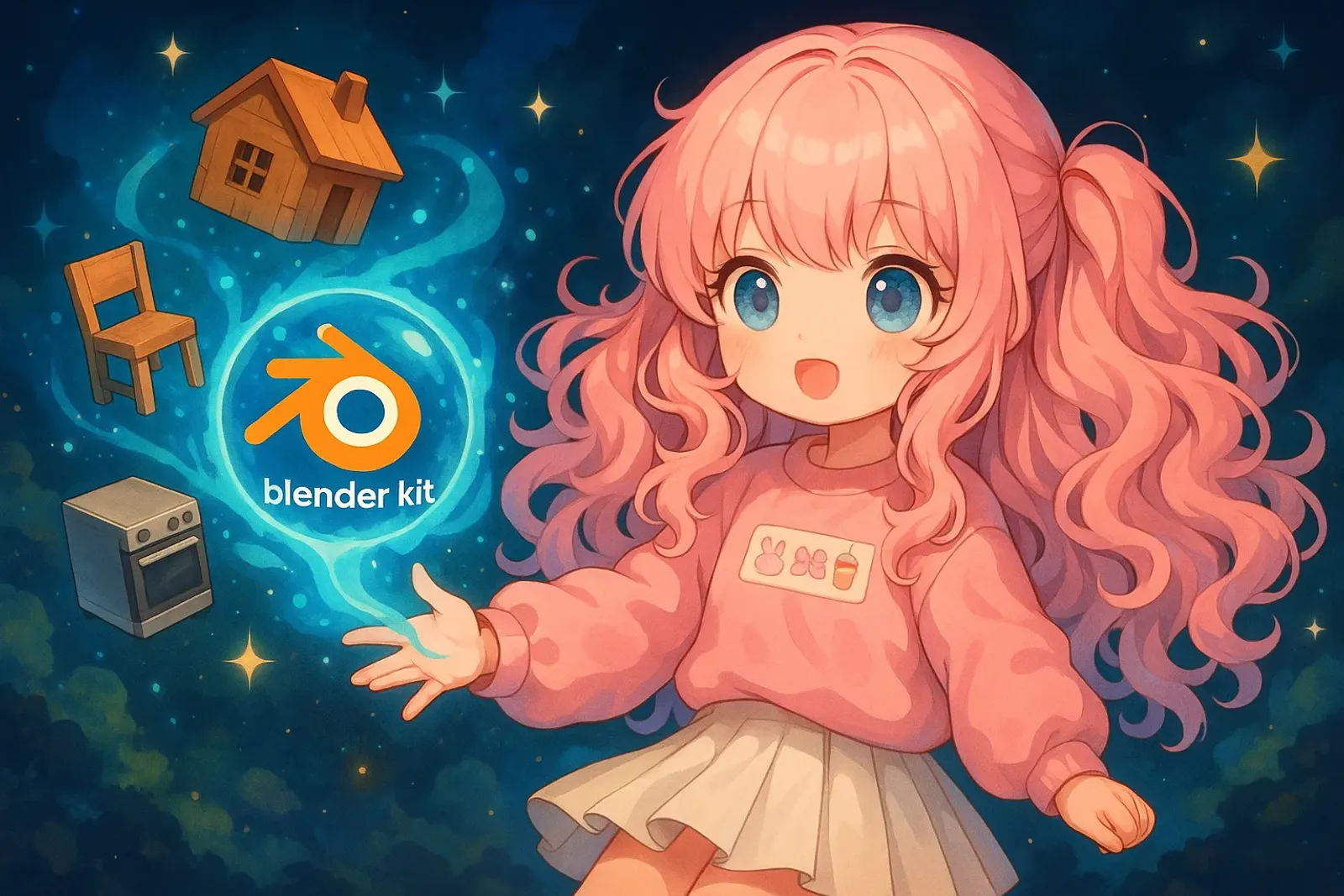 Blender Kit Asset Library Tutorial