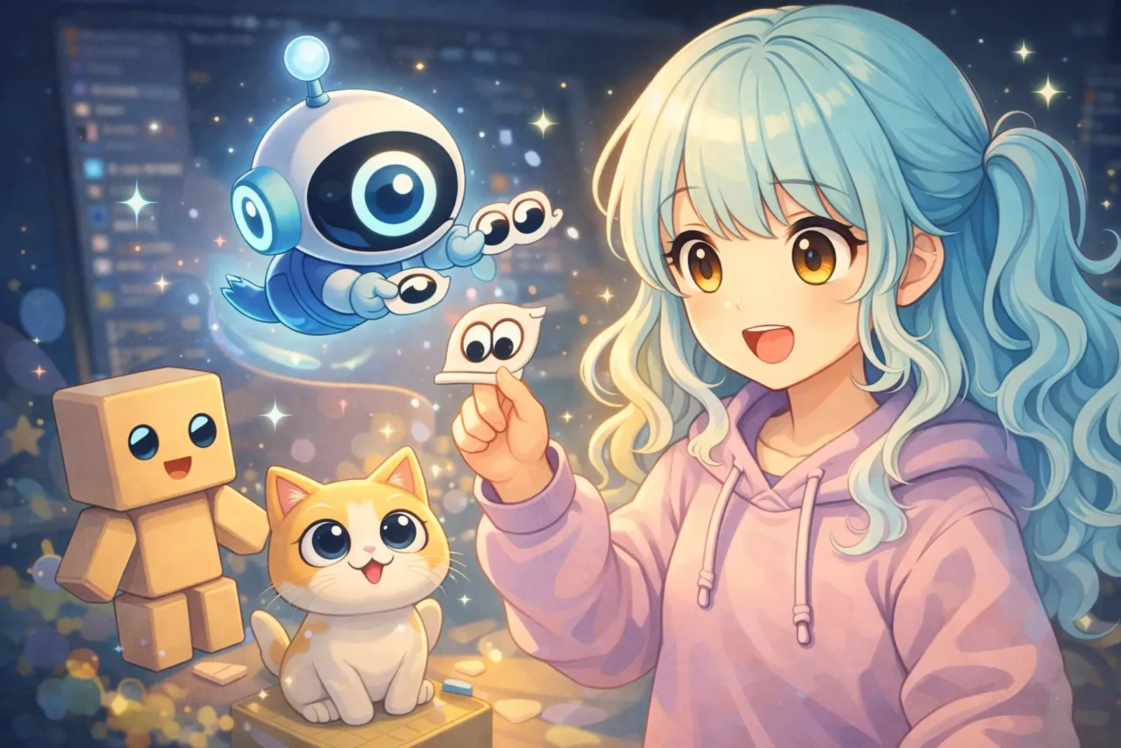 Blender Tiny Eye addon interface illustration