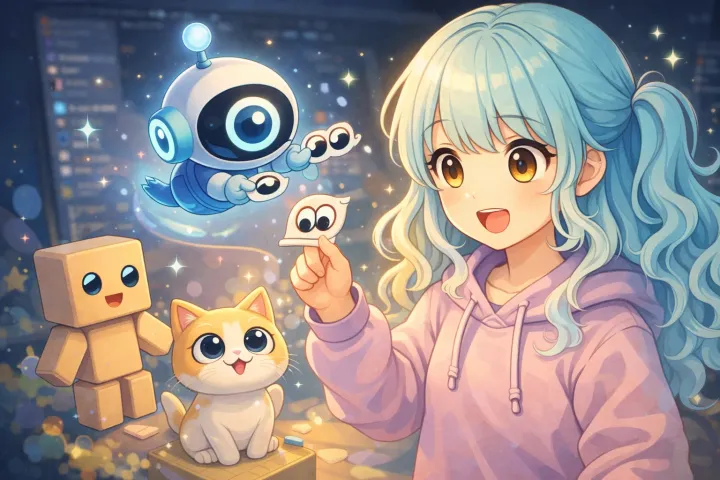 Blender Tiny Eye addon interface illustration