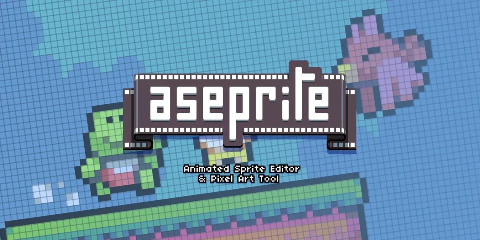Aseprite basic interface and pixel character practice