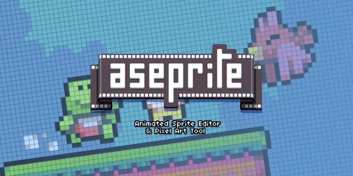 Aseprite basic interface and pixel character practice